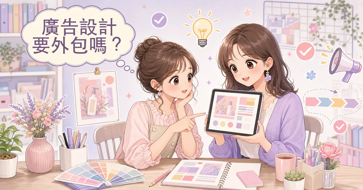廣告設計是什麼？費用行情、外包流程與常見誤區一次看懂