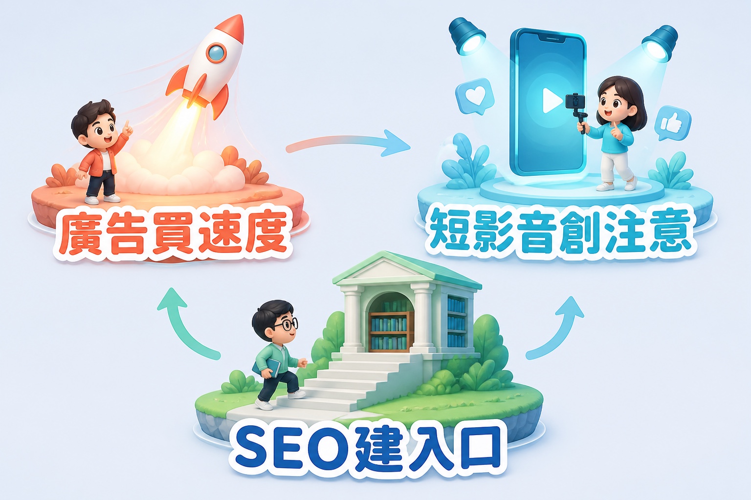 七種引流方式任務比較