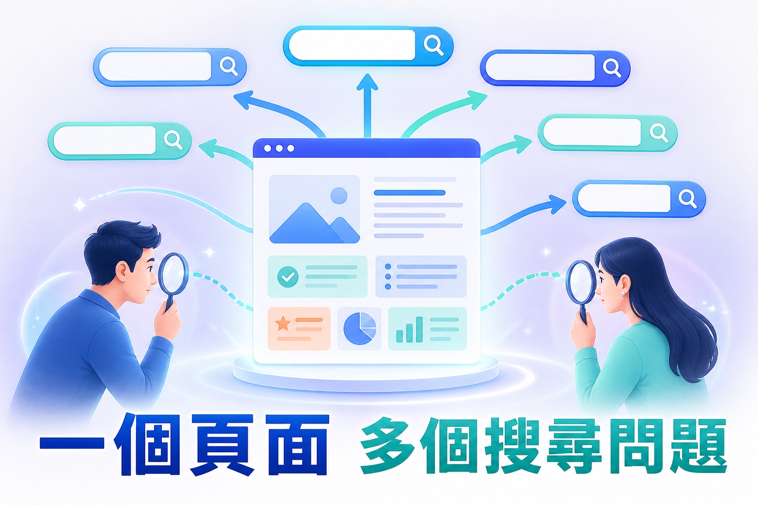 一頁承接多個搜尋問題