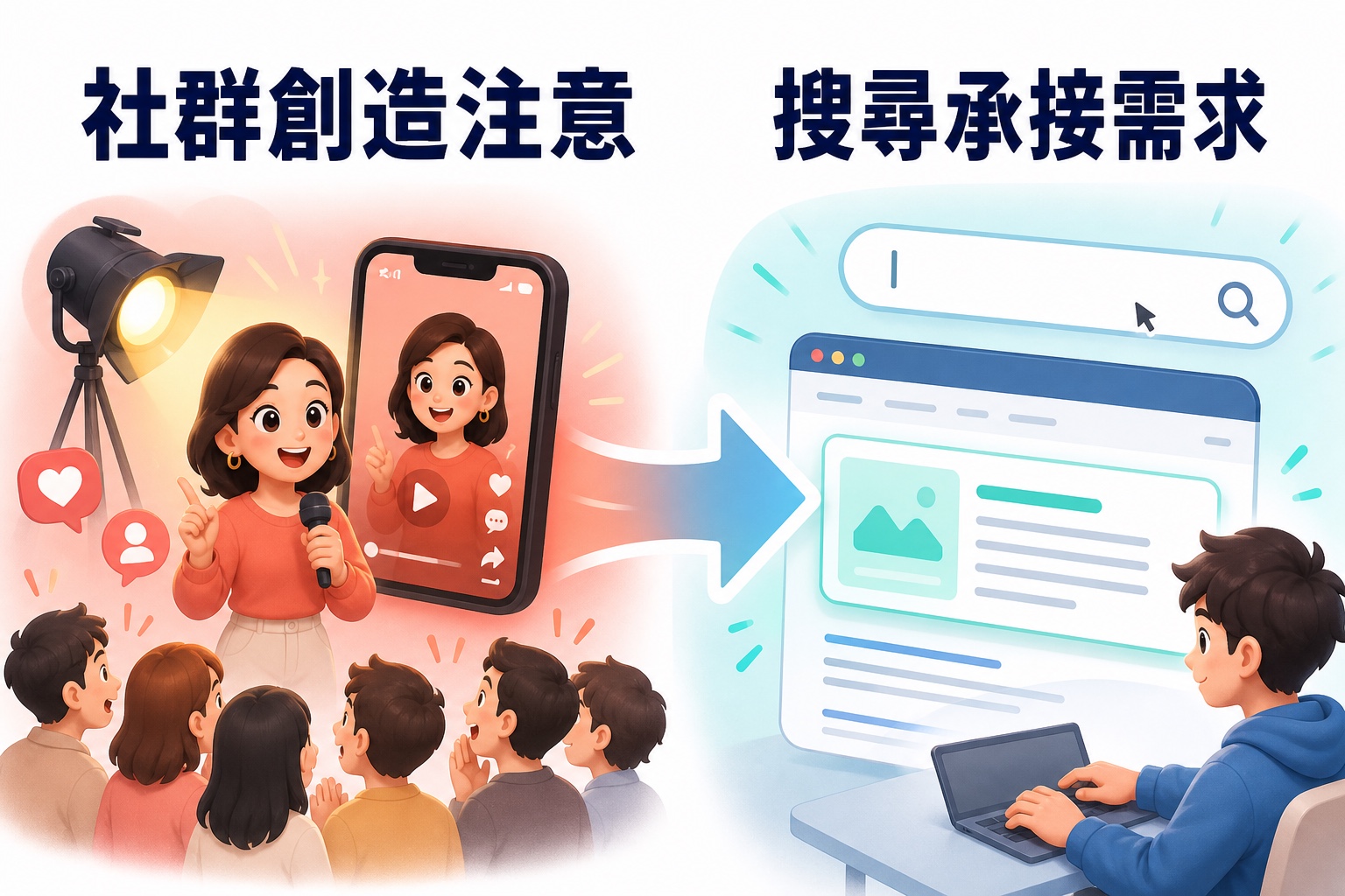 創造需求與捕捉需求