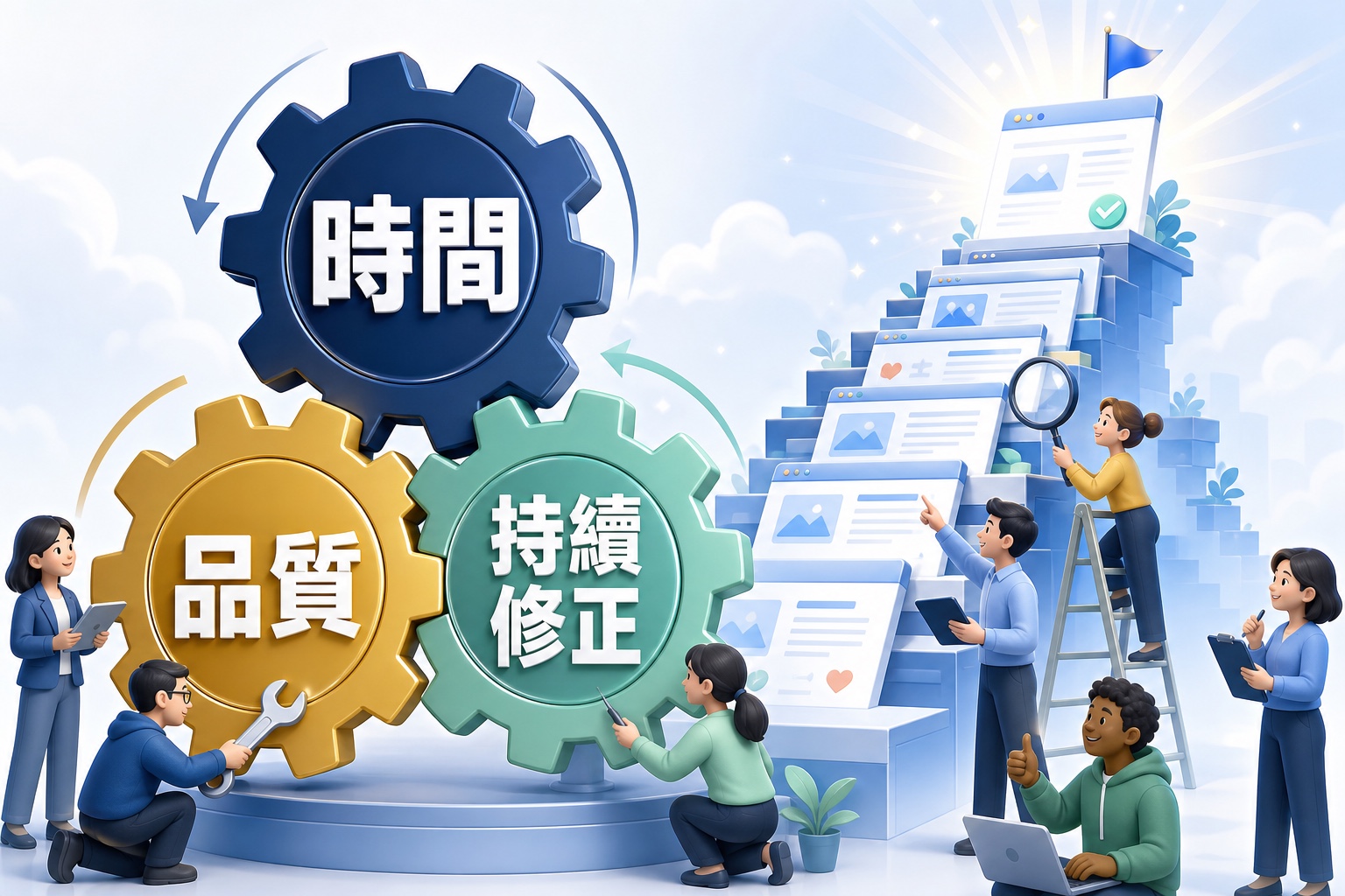 時間品質與修正形成門檻