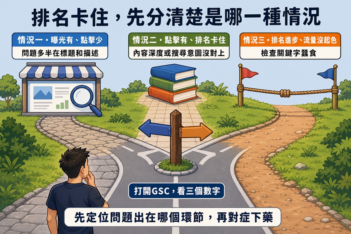 先分清楚自己是哪一種情況，再對症下藥