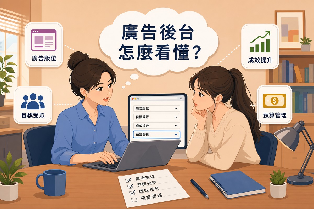 兩個同事在桌前，一人把滑鼠推到桌子另一頭、只用鍵盤操作網頁表單，另一人看著螢幕上停在某個無法啟動元件的焦點外框，兩人之間放著一份勾了幾行的列印檢查表。